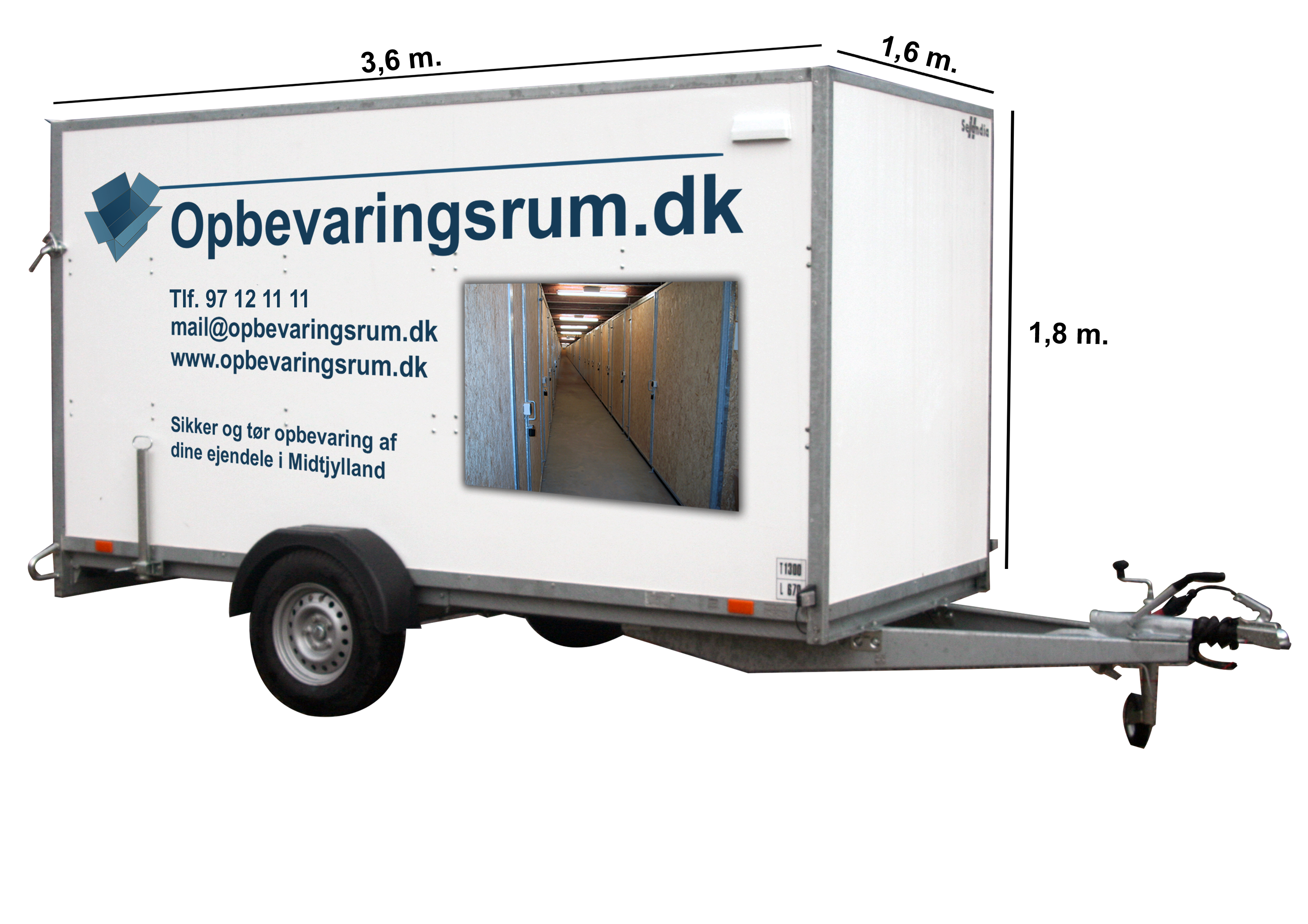 Opbevaringsrum trailer