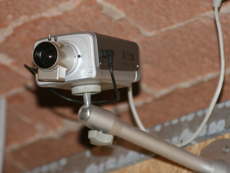 Opbevaringsrum er videoovervåget
